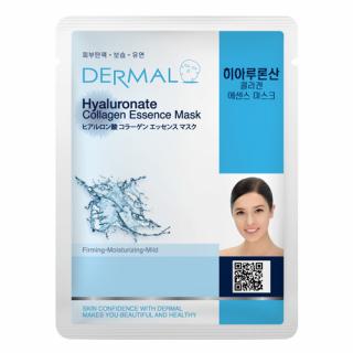 Dermal Korea Hyaluronate Collagen Essence Mask - Esenční kolagenová maska s kyselinou hyaluronovou | 23g