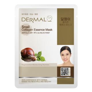 Dermal Korea Snail Collagen Essence Mask - Esenční kolagenová maska se šnečím extraktem | 23g