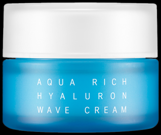 Ottie Aqua Rich Hyaluron Wave Cream - Pleťový krém s kyselinou hyaluronovou a mořskou vodou | 60ml