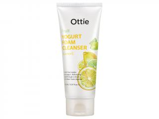 Ottie Fruit Yougurt Foam Cleanser Lemon - Smývací jogurtová čistící pěna s výtažkem z citrónu | 150ml