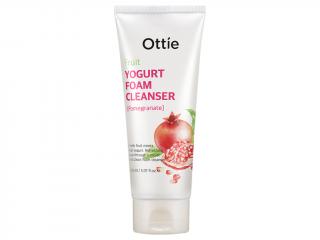 Ottie Fruit Yougurt Foam Cleanser - Pomegranate - Smývací jogurtová čistící pěna - granátové jablko | 150ml