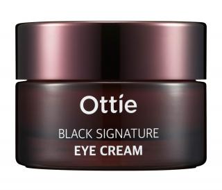 Ottie Korea Black Signature Eye Cream - Oční výživný krém s obsahem filtrátu ze šnečího sekretu | 30ml