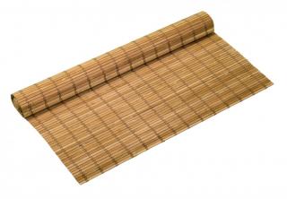 Bambusová rohož HNĚDÁ 100x200 cm