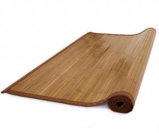 Bambusová rohož HNĚDÁ 160x230 cm