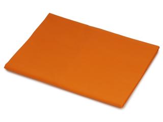 Bavlněné prostěradlo plachta pomeranč 140x240 cm