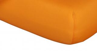 Jersey prostěradlo  Pomeranč Rozměr: 180x200x20 cm