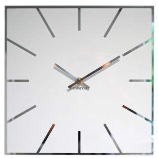 Nástěnné hodiny EXACT 30cm bílé