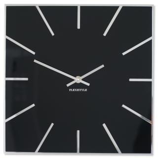 Nástěnné hodiny EXACT 30cm černé