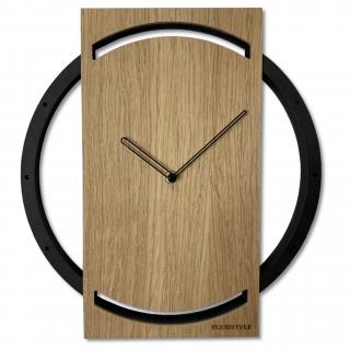 Nástěnné hodiny Wood Oak 2 Přírodní