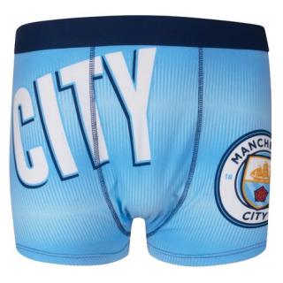 Pánské boxerky Manchester City FC - světle modrá