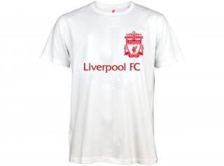 Tričko Liverpool FC Crest - bílá