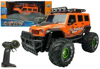 Auto na dálkové ovládání Raptor oranžové 1:18