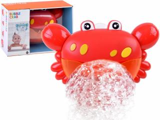 Bublinkovač do vany s melodií Red Bubble Crab