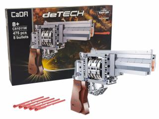 CaDA dětská pistole DeTech stavebnice 475 dílků