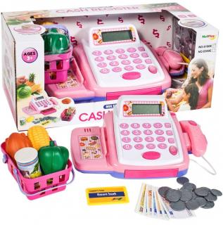Dětská elektronická pokladna Pink Cashier