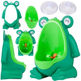 Dětský pisoár Žabka zelená