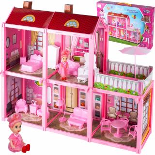 Domeček pro panenky Dream House + panenka