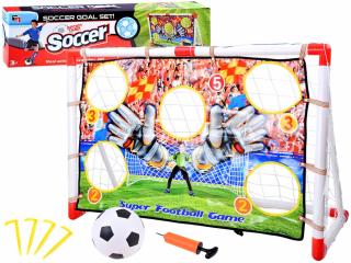 Majlo Toys fotbalová branka s míčem Soccer Goal 120x78 cm