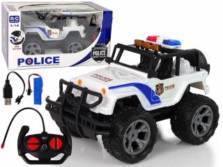Policejní auto na dálkové ovládání Police Super Car 1:14