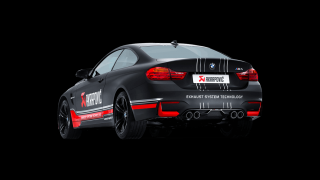 AKRAPOVIČ - BMW M4 (F82, F83) 2014-2017 Akrapovič M4: 5. Výfukový systém + 4 kulaté karbonové koncovky + karbonový difuzor