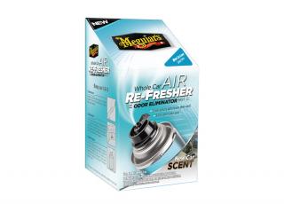Meguiar's Air Re-Fresher Odor Eliminator - New Car Scent - čistič klimatizace + pohlcovač pachů + osvěžovač vzduchu, vůně nového auta, 71 g G16402