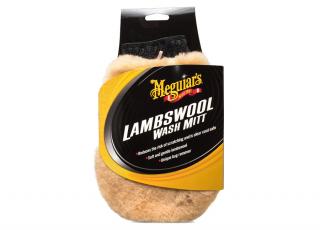 Meguiar's Lambswool Wash Mitt - mycí rukavice z pravé jehněčí vlny A7301