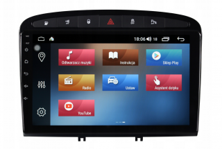PEUGEOT 308 2007-2013 ANDROID 8/128