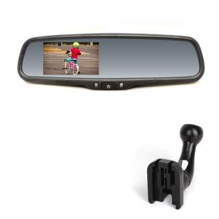 RM LCD REN2 Zrcadlo s displejem 4.3  2ch, Renault PSA Dacia Mercedes