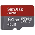 SanDisk MicroSDXC Ultra 64GB + SD adaptér