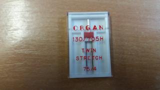 Organ dvojjehla Stretch 130/705 H  síla 75 rozpich 4 mm