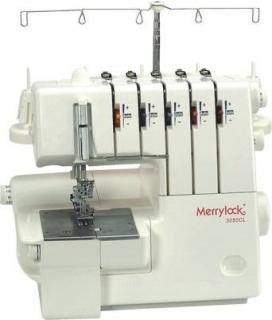 OVERLOCK - COVERLOCK MK3050 CL , MERRYLOCK- sada 6 patek v ceně