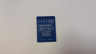 Schmetz jehly pro průmyslové stroje typ 134 SERV 7, síla 100, 10ks