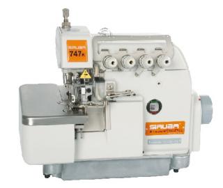 Siruba 747K-514M2-24 4-nitný overlock, šířka stehu 2+4 mm