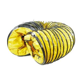 Hadice pružná žlutá PVC - k ventilátoru Master BL 4800 21 cm / 7,6 m 4160.251