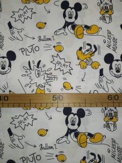 plátno digit. tisk - Mickey  a Pluto - kolekce Disney