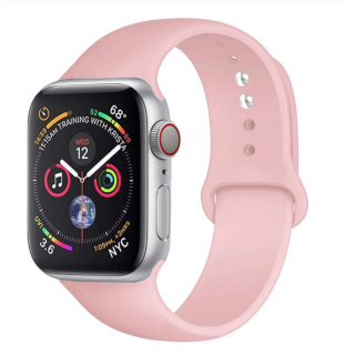 Baby pink řemínek na Apple Watch 6 / 5 / 4 / 3 / 2 / SE (40 mm  / 38 mm)