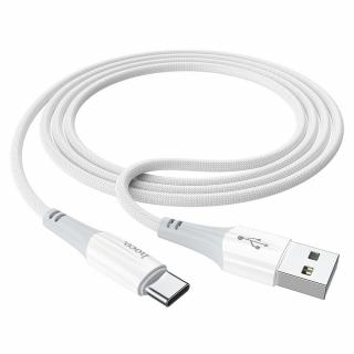 Kabel Hoco Ferry USB-USB-C bílý 1m