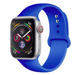 Královský modrý řemínek na Apple Watch 6 / 5 / 4 / 3 / 2 / SE (40 mm  / 38 mm)