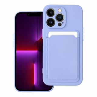 Obal Card case fialovomodrý na iPhone 14 Pro Max