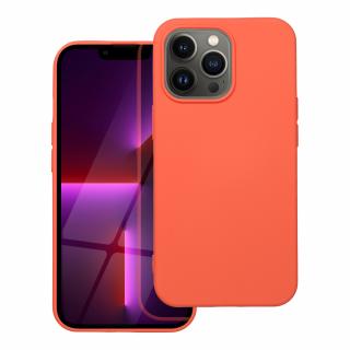 Obal Forcell Silicone Lite oranžový na iPhone 14 Pro Max
