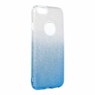 Obal Forcell stříbrnomodrý třpytivý na iPhone 6/6S