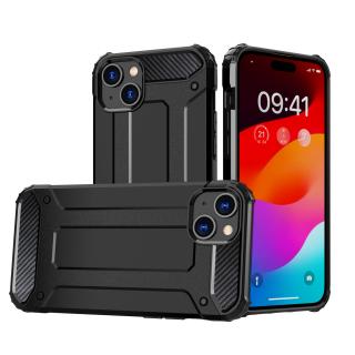 Obal Hybrid Armor černý na iPhone 15 Plus