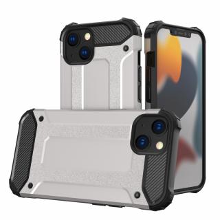 Obal Hybrid Armor stříbrný na iPhone 13 mini