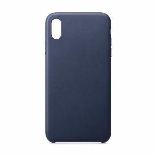 Obal kožený tmavě modrý na iPhone X/XS