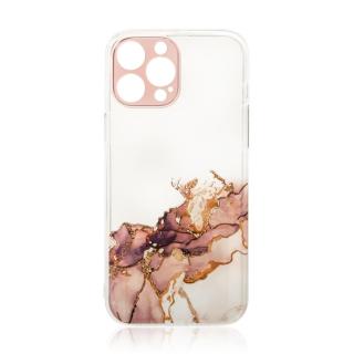 Obal Marble Case hnědý na iPhone 13 Pro