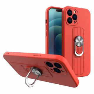 Obal Ring Case červený na iPhone 13 Pro Max