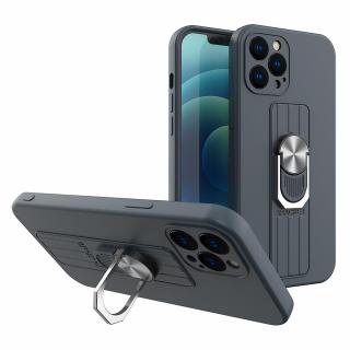 Obal Ring Case tmavě modrý na iPhone 13 Pro