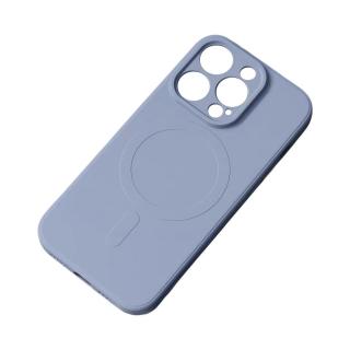 Obal Silicone Magnetic MagSafe ledově modrý na iPhone 14