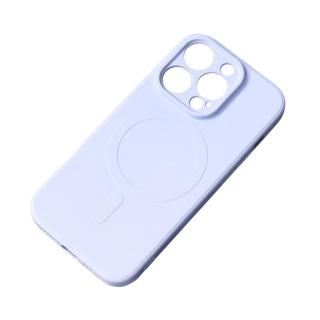 Obal Silicone Magnetic MagSafe světle modrý na iPhone 14 Pro
