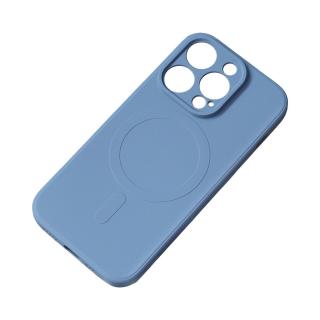 Obal Silicone Magnetic MagSafe tmavě modrý na iPhone 13 Pro